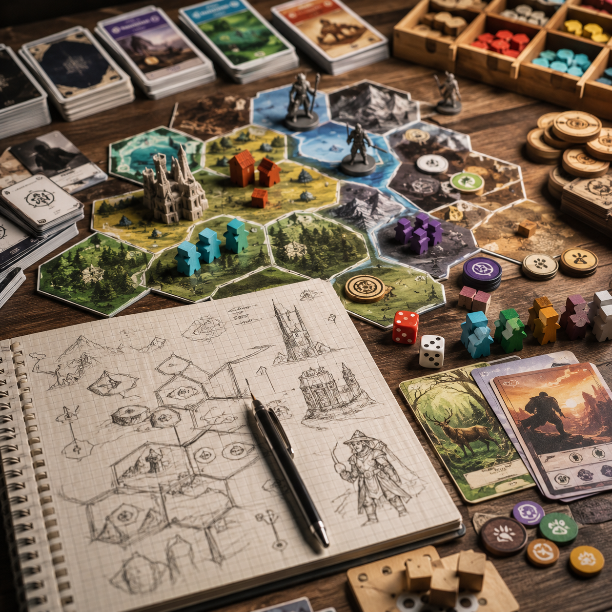 featured blog post on board game pixels.